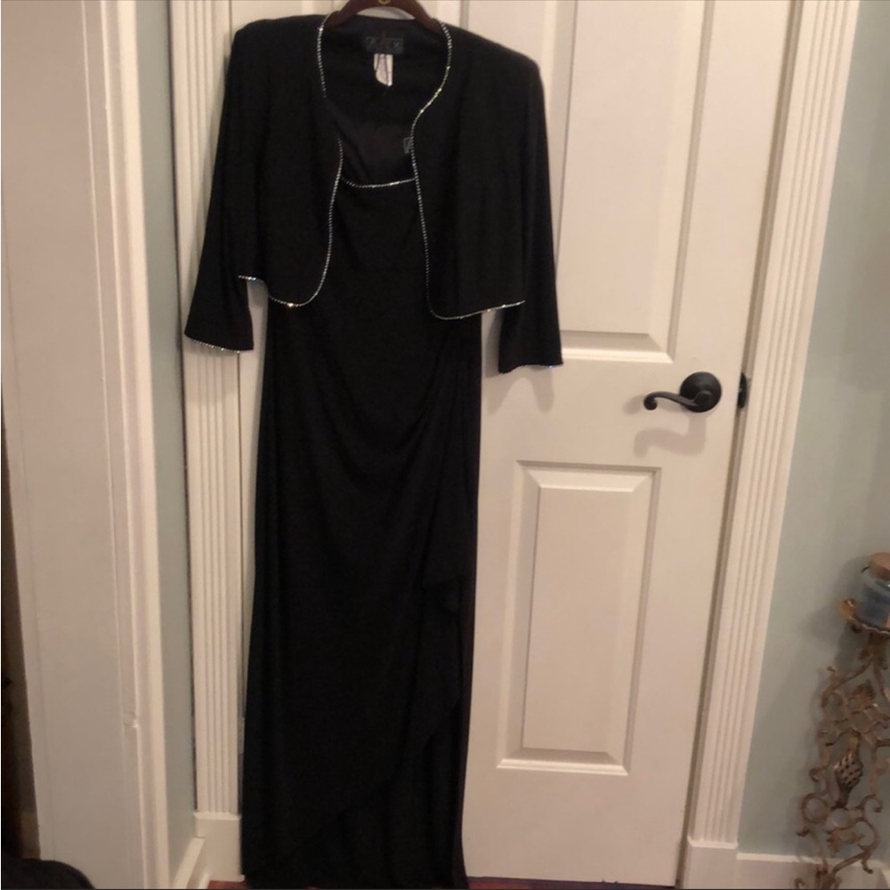 Alex eventing rhinestone gown